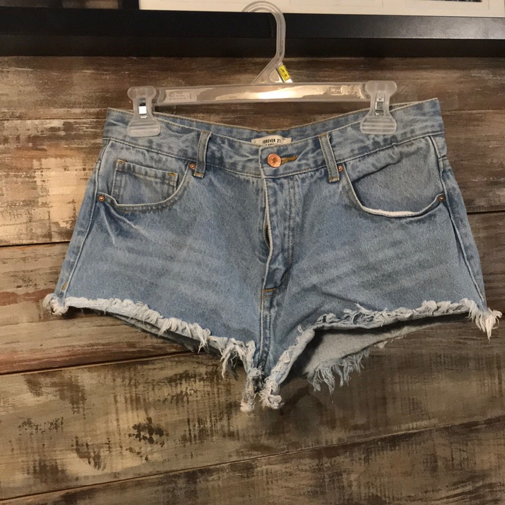 Jean shorts from forever 21